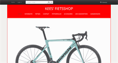 Desktop Screenshot of keesfietsshop.nl